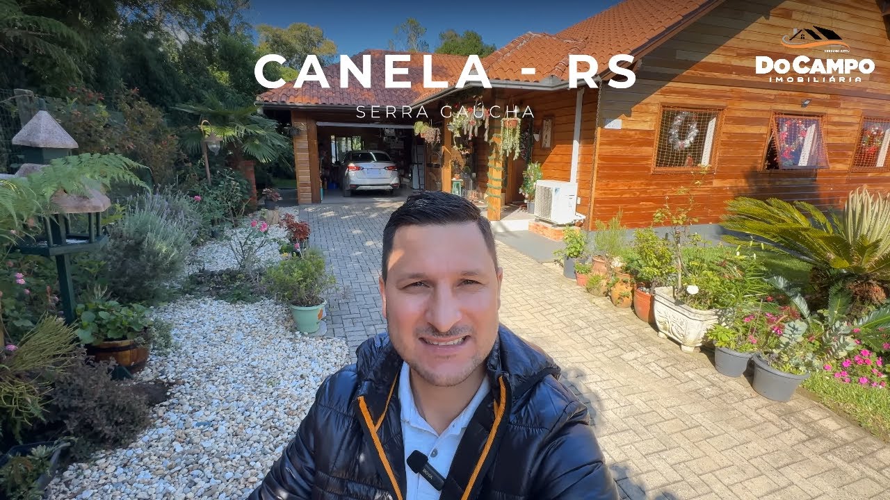 BELISSÍMA CASA DE CAMPO A VENDA EM CANELA NA SERRA GAÚCHA R$1.4MI