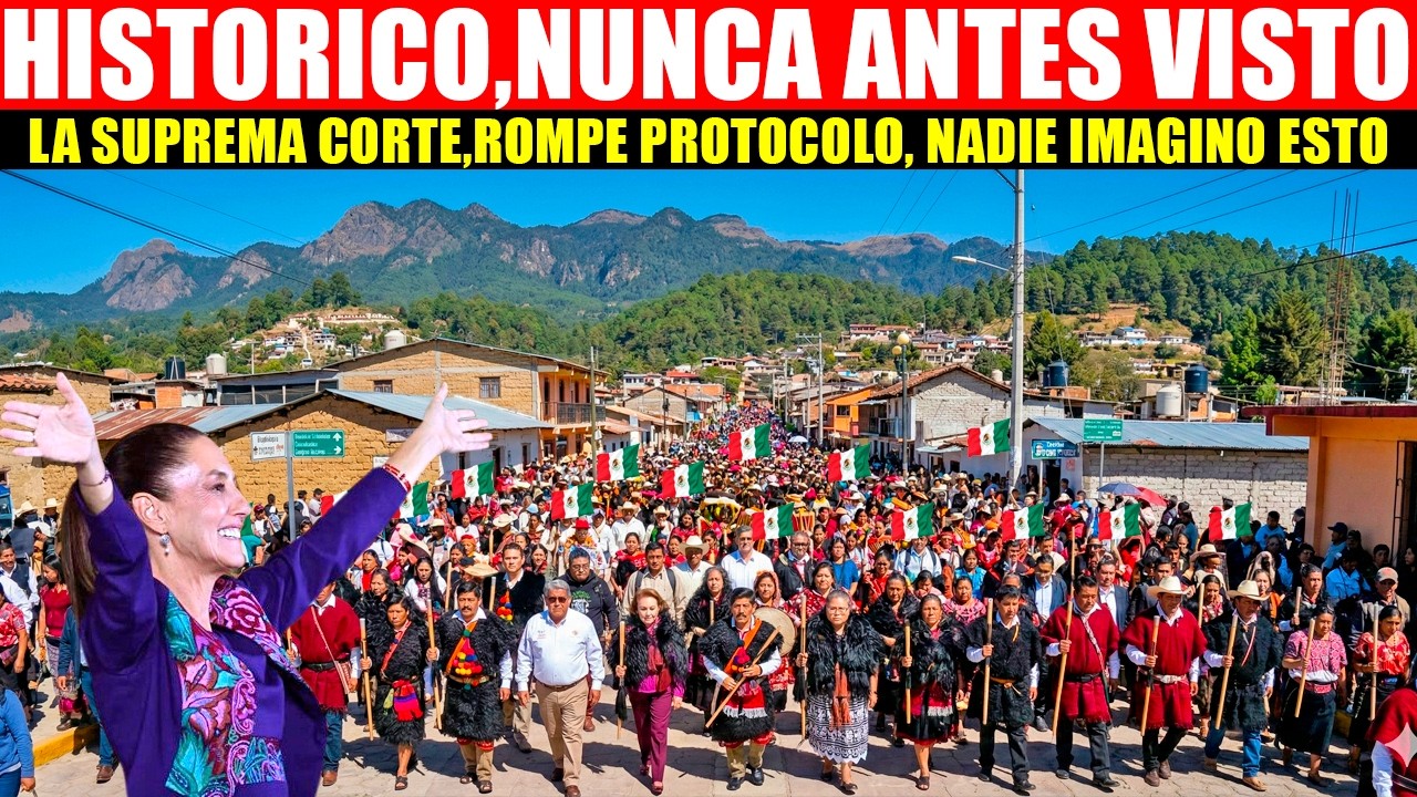 😳👏🏽🇲🇽🦅MIRA:LA SUPREMA CORTE ROMPE PROTOCOLO, NADIE IMAGINO QUE HARIAN ESTO, HISTORICO