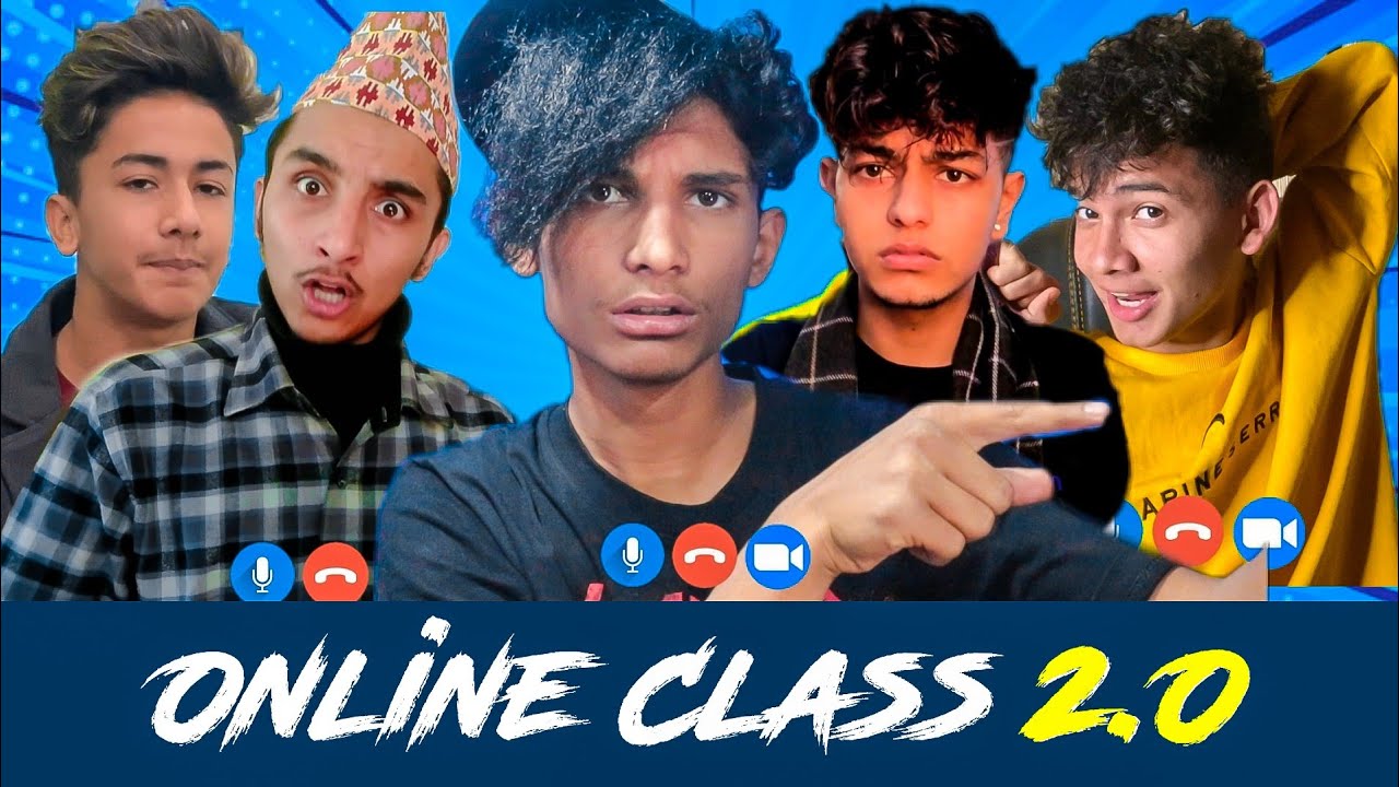 ONLINE CLASS 2.0 - TYPES OF STUDENTS FT.BIKRAM / PYLOT SQUAD / SANDIP KC
