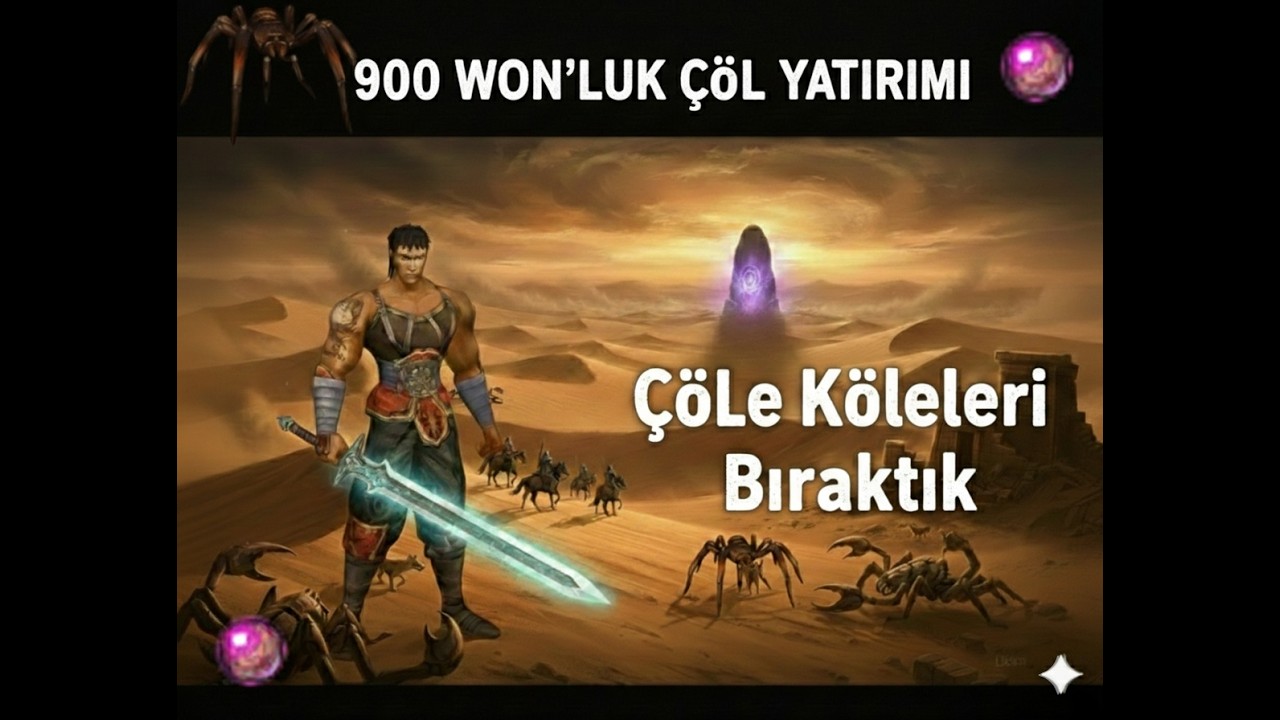 900 WONLUK ÇÖL YATIRIMINA BAŞLADIK 1 AY DA NE KAZANACAĞIZ @METİN2 @LUCİFER @BEDENSEL SAVAŞÇI 5.BÖLÜM