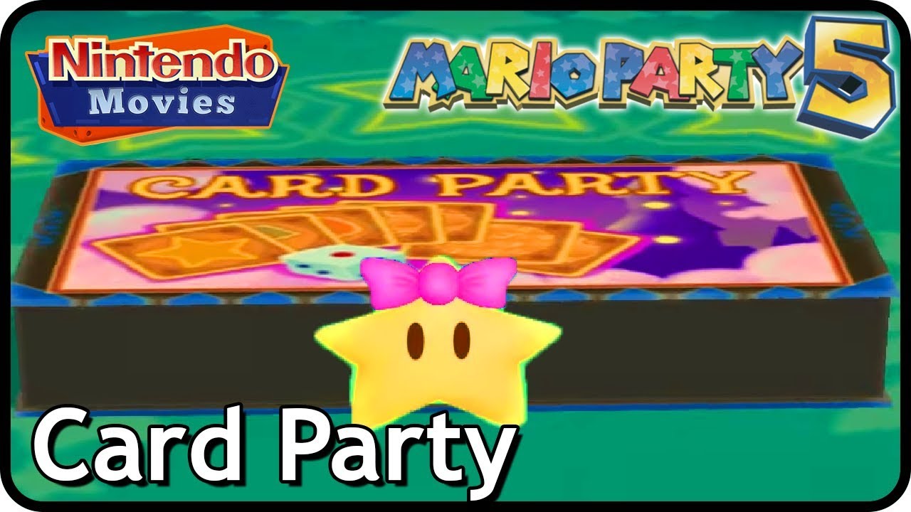 Mario Party 5 - Card Party (2 Players, Mario vs Yoshi vs Daisy vs Luigi)