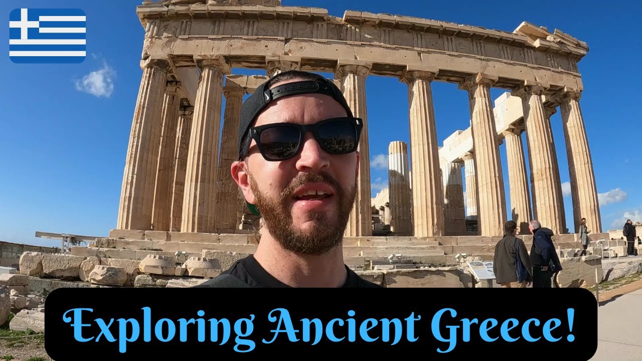 Acropolis Walking Tour in Athens, Greece! Greek History is Rad! Travel Vlog 57 🇬🇷