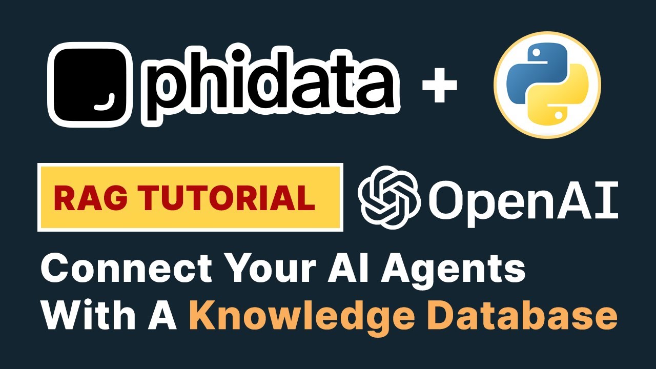 Create a RAG (Markdown approach) AI Agents in phidata | phidata Tutorial