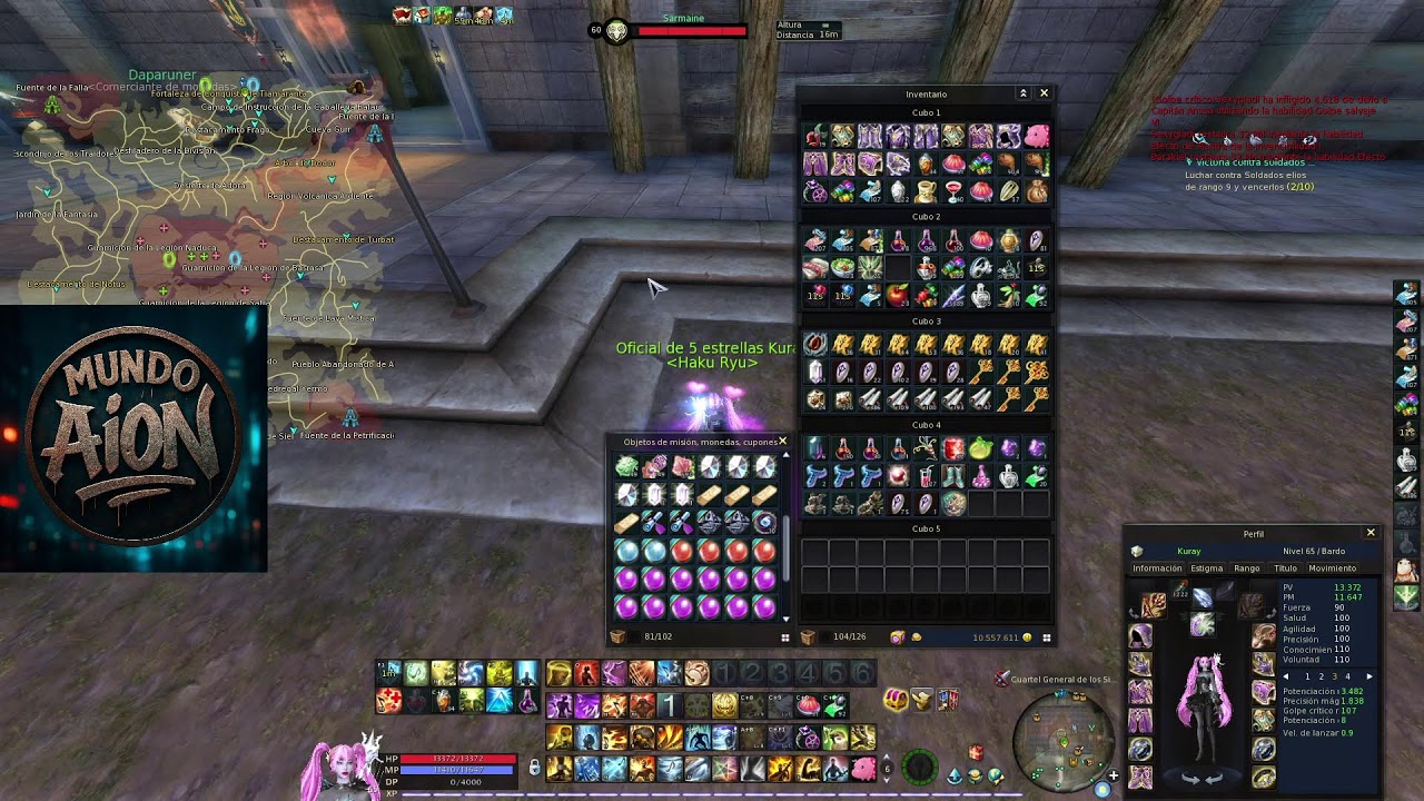 Gladi/Bard/SM PvPvE MMO Euro Aion 4.6