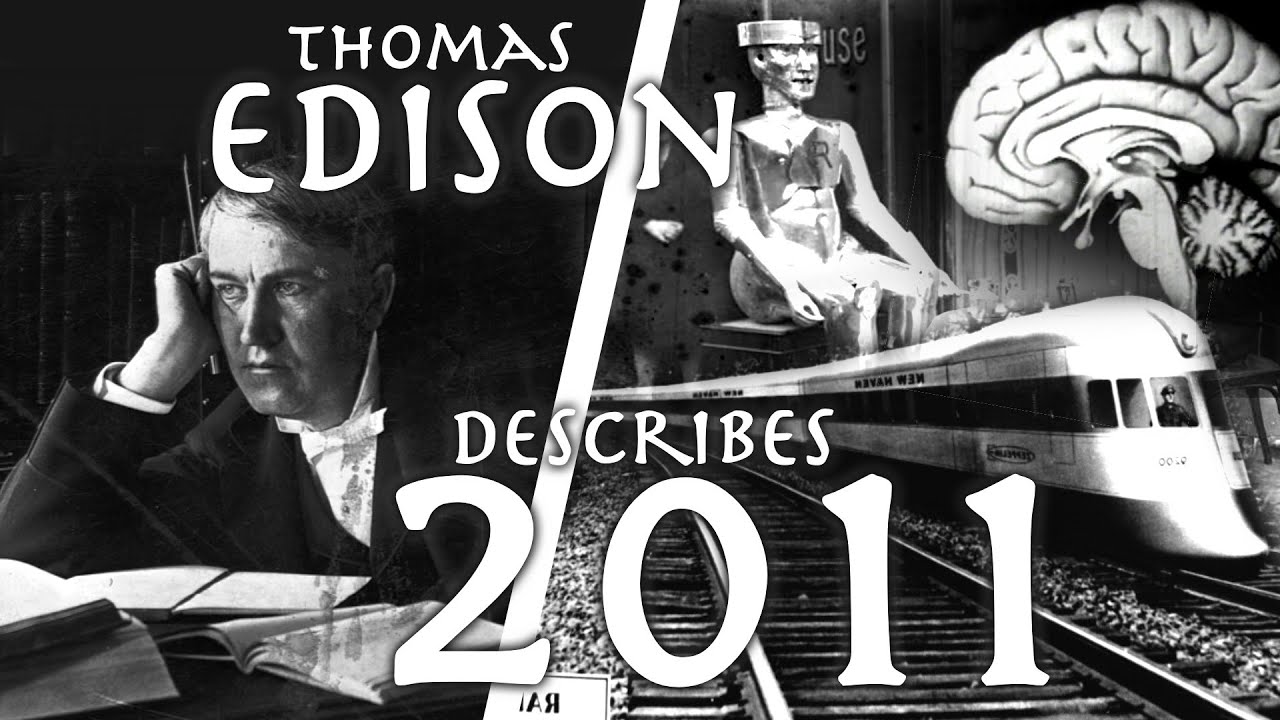 Thomas Edison Predicts the 20th Century // Kindles and Bumblebee Helicopters // Cosmopolitan (1911)