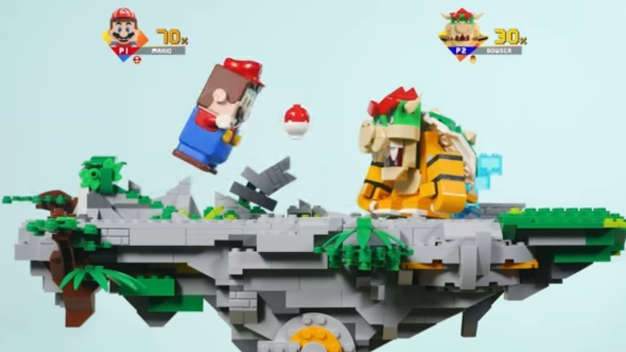 LEGO Mario Vs Bowser: Smash Bros Fight | Billy Bricks | WildBrain - Cartoon Super Heroes