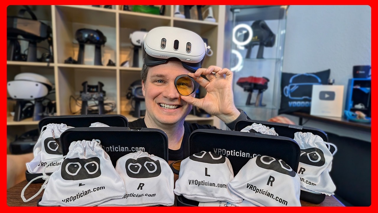 Nie wieder Brille in VR? VR Optiker Linsen mit optionalem Zeiss Gaming-Filter im Test
