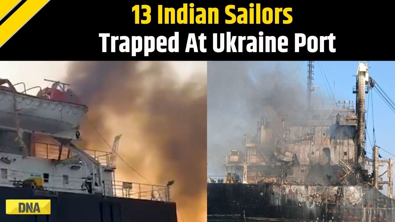 13 Indian Sailors Trapped On Ship Near Ukraine's Chornomorsk Port Amid Black Sea Attacks