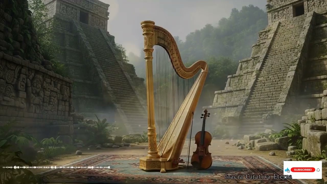 Armonías De Arpa Y Violín Para La Oración Y La Sanidad Del Alma Profunda