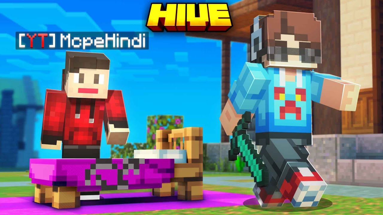 Hive Bedwars with @Mcpe Hindi!