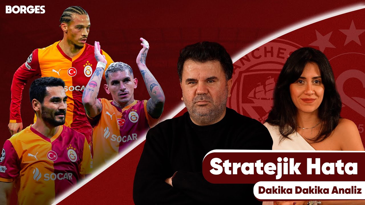 STRATEJİK HATA I  MANCHESTER CITY 2 - 0 GALATASARAY I DAKİKA DAKİKA ANALİZ #27