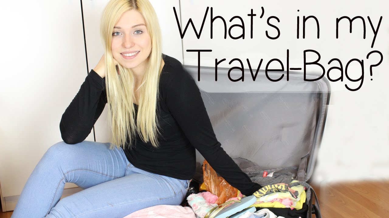 WHAT'S IN MY TRAVEL-BAG ? ✈