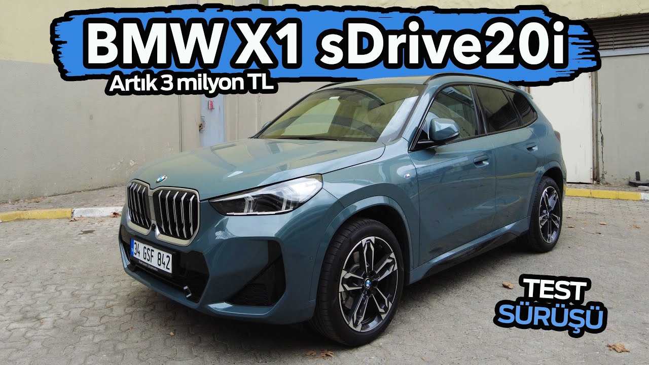 BMW X1 sDrive20i test sürüşü (2023) | Fiyatı 3 milyon TL'ye çıktı