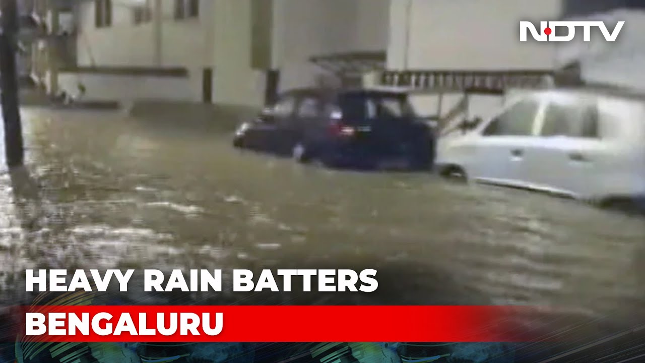Heavy Rain Batters Bengaluru, Many Roads Flooded, Other Top Stories