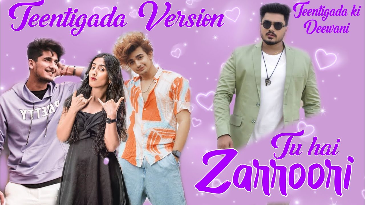 Tu Hai Zarroori Teentigada Version | Teentigada | Vishal Pandey | Sameeksha Sud | Vishal Pandey