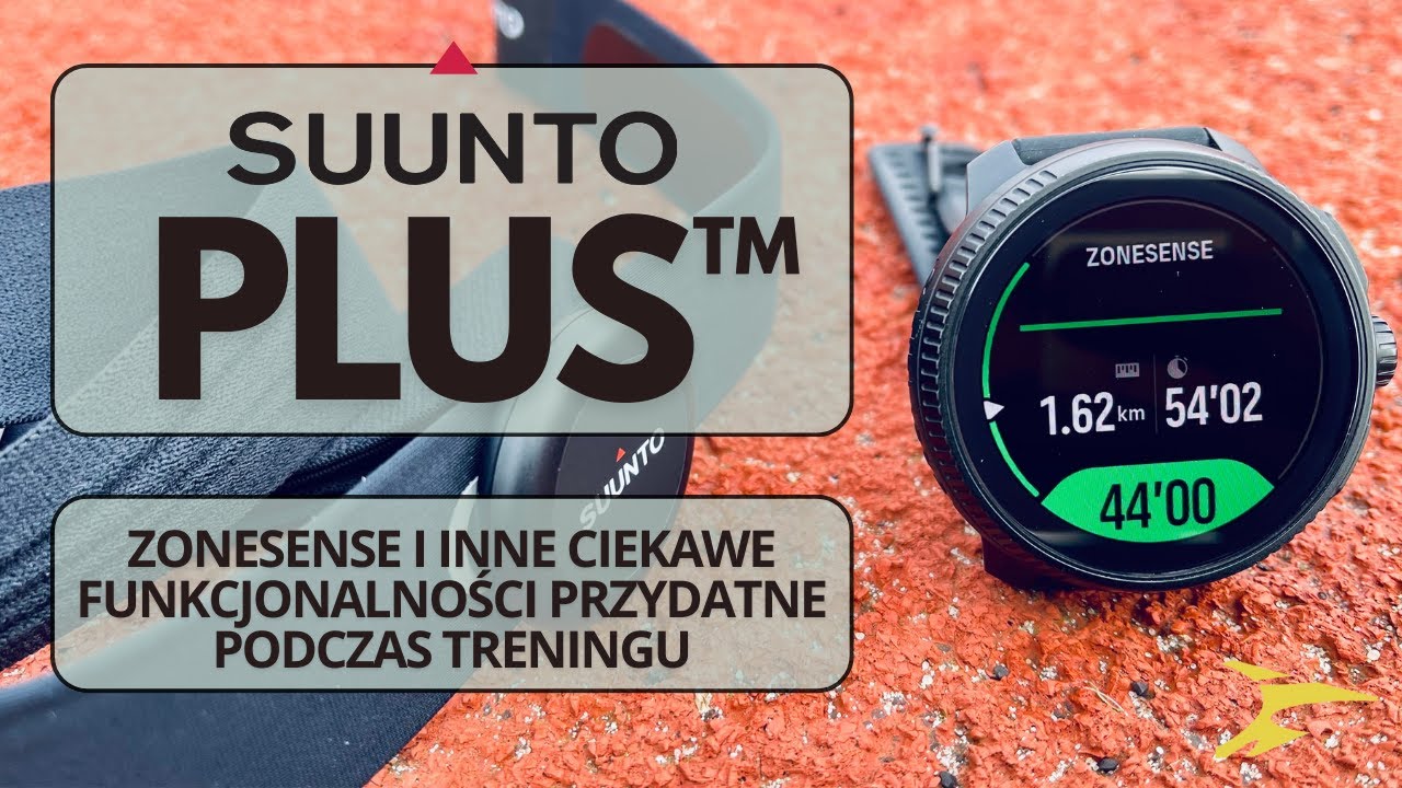 SUUNTO PLUS - ZoneSense i inne funkcje dodatkowe dla Race, Race S, Vertical i innych zegark&oacute;w Suunto