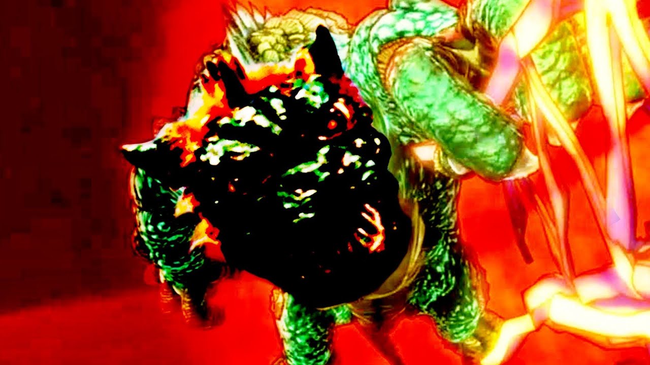 Salunga with Gabara's roars and Godzilla's Revenge Music