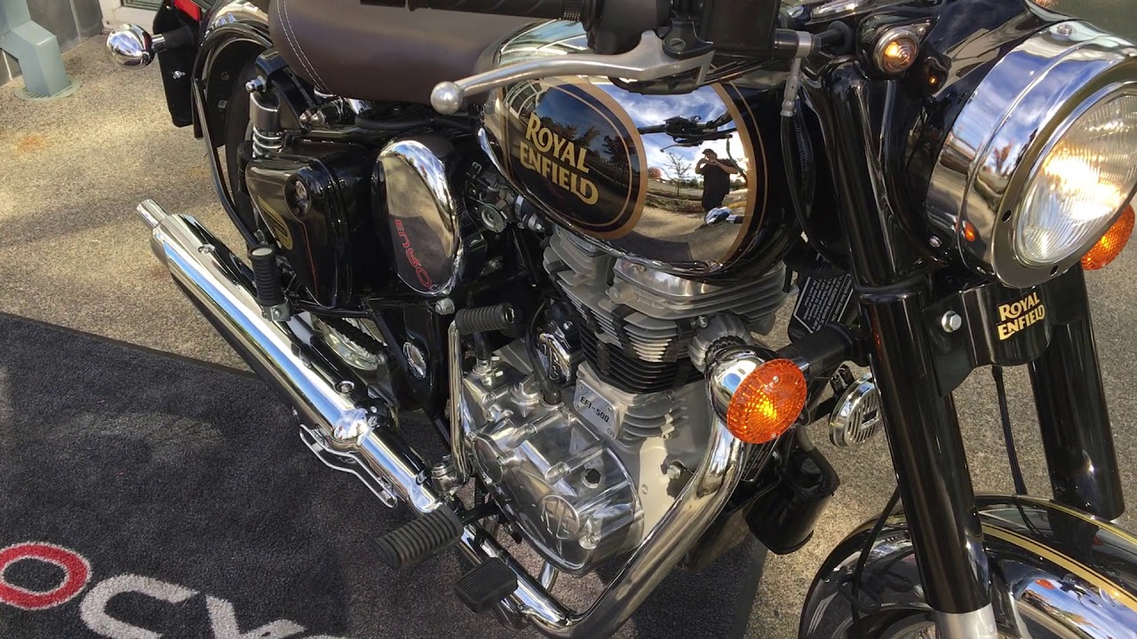 2018 Royal Enfield Bullet Classic 500 EFI ABS - Chrome Black