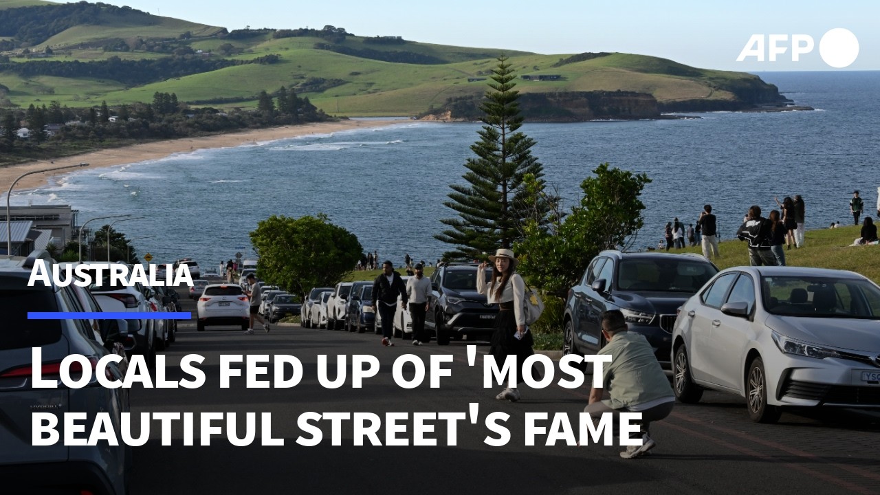 Australia's 'most beautiful' street fed up with viral fame | AFP