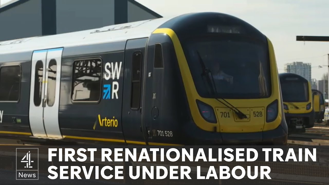 South Western Railway first to be renationalised under Labour