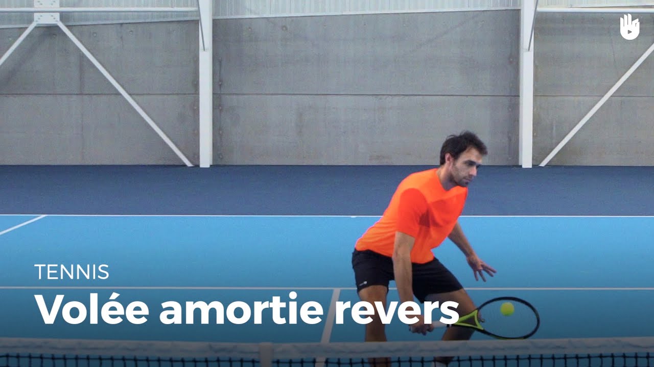 Comment faire une volée amortie de revers | Tennis