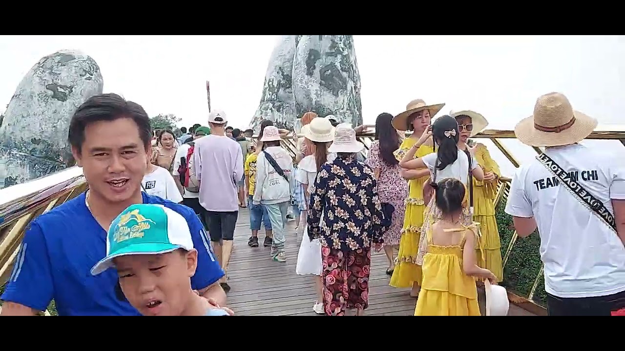 Cầu Vàng Bà Nà.(Ngày 26/07/2022)
