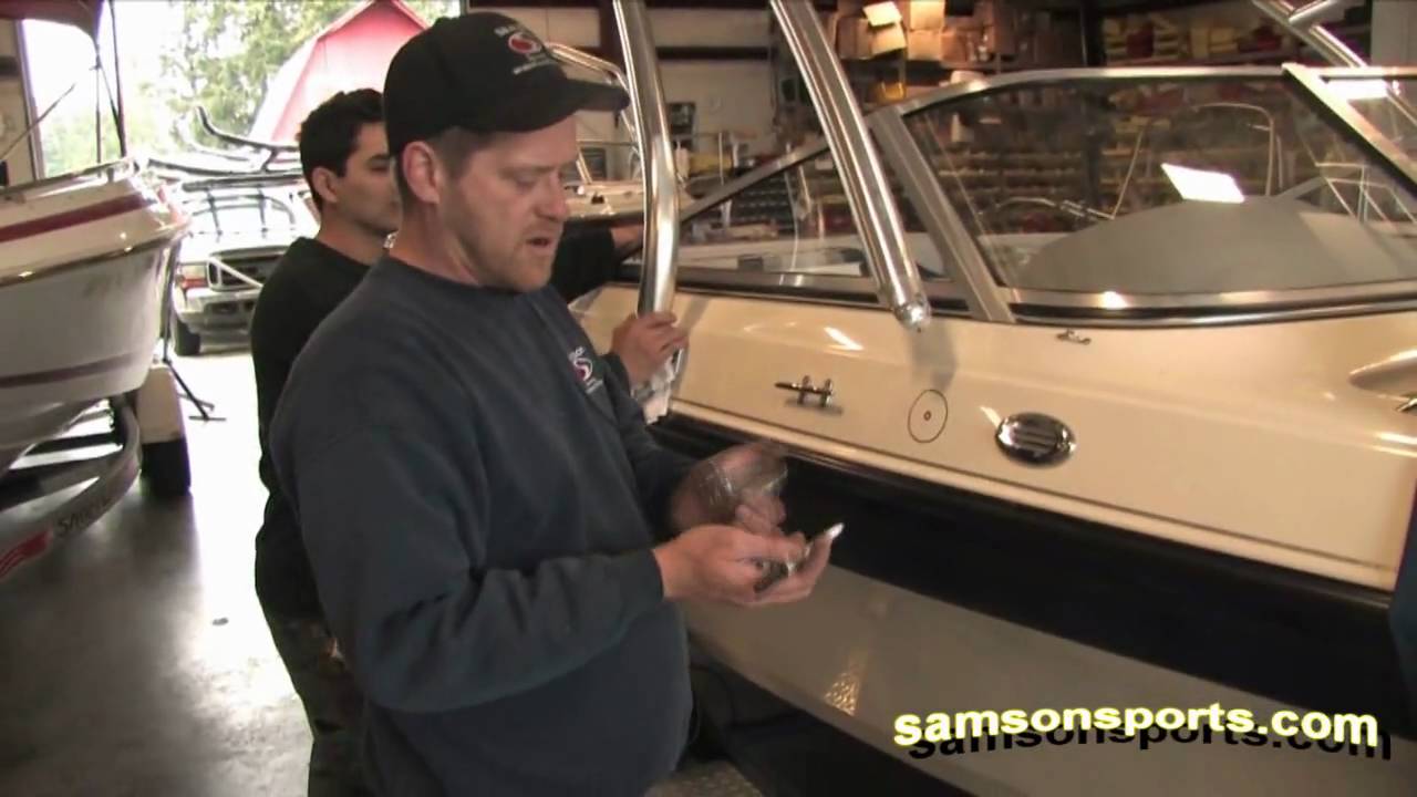 How to install RAZOR Wakeboard Tower on Sea Ray, Reinell, Four Winns & other run abouts Part 2