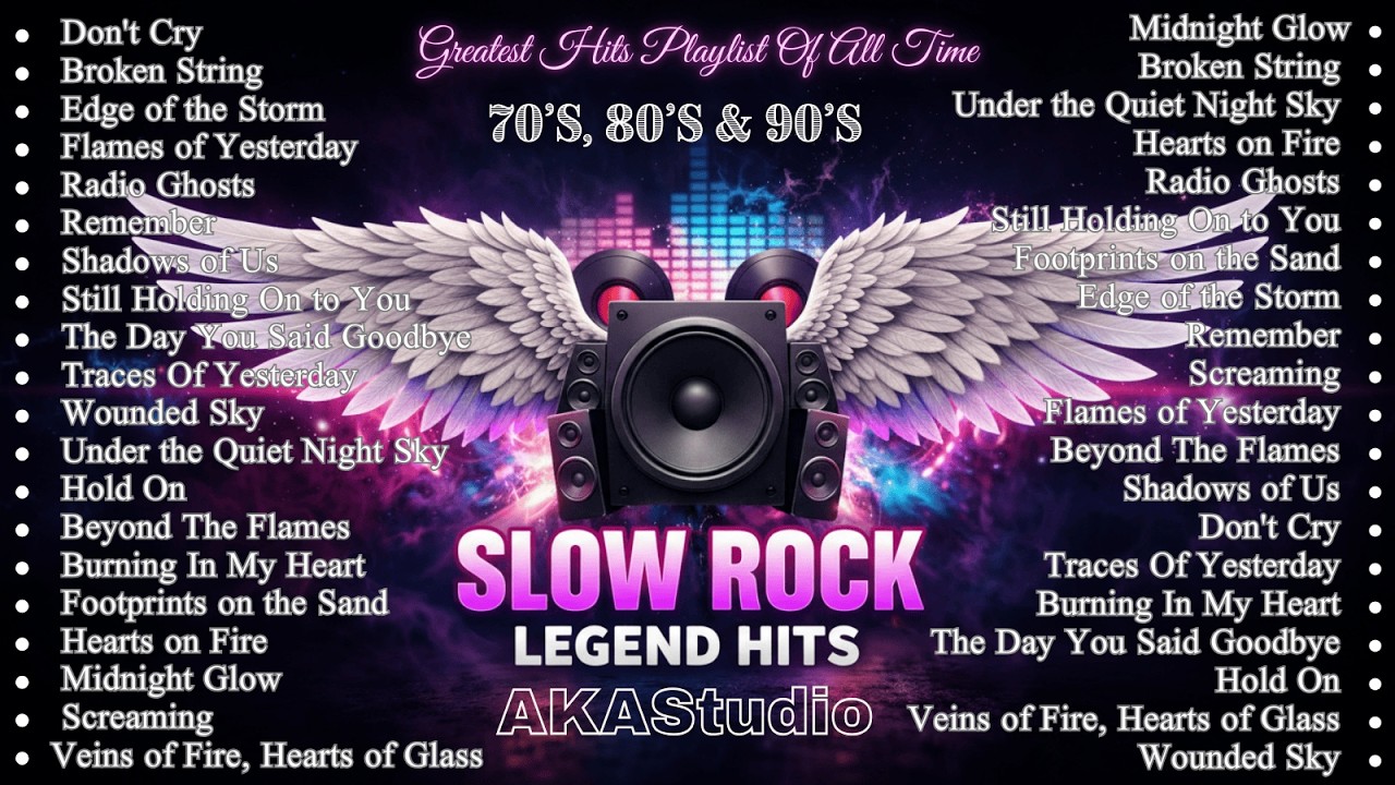 Scorpions, U2, Guns N' Roses, Lionel Richie, Aerosmith || Greatest Hits Slow Rock Ballads 80s 90s