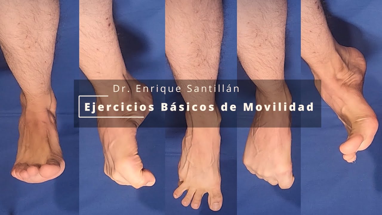 🔹Movilidad Articular de los Pies. Activa la circulación de tus venas. Dr. Enrique Santillán