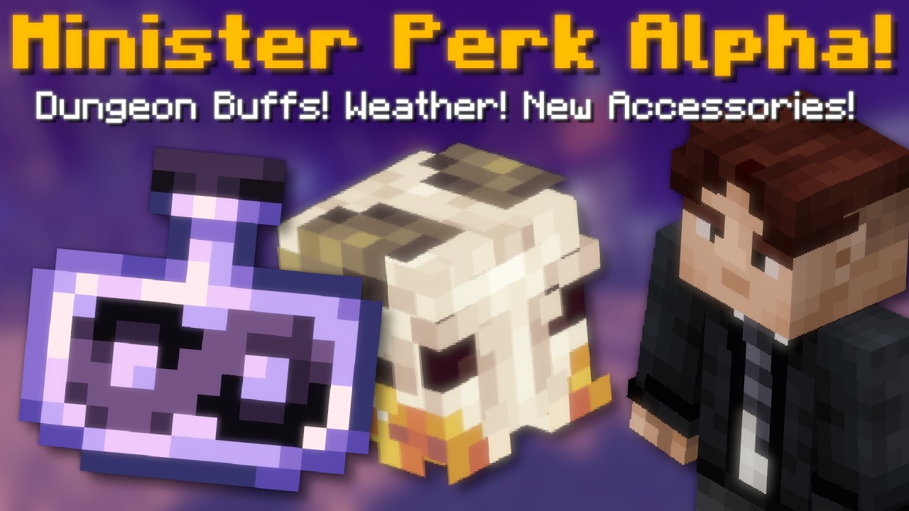 Minister Perk Alpha! Dungeon Buffs! Weather System! + More!