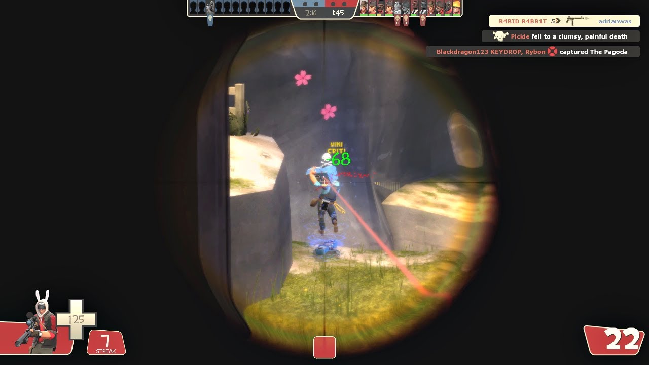 Team Fortress 2 Sniper Gameplay (Suijin)