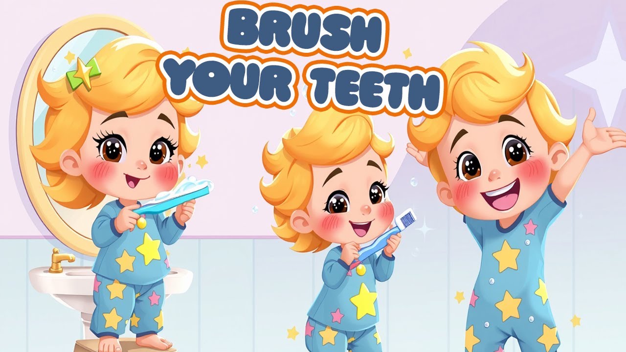 Nursery Rhyme for Kids | Brush Your Teeth Song | Healthy Habits | Smile Bright Everyday!