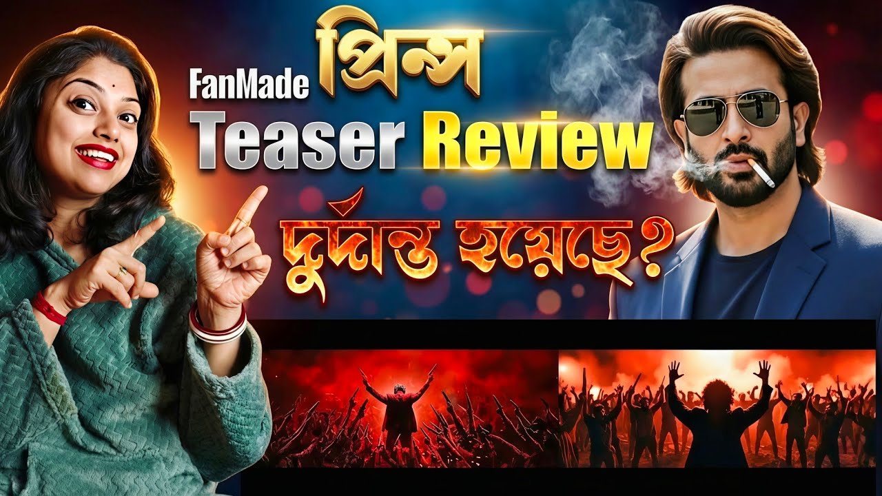 Shakib khan প্রিন্স সিনেমার FanMade Teaser Reaction 🔥 কোনো ভাবেই official টিজার এর থেকে কম নয়!