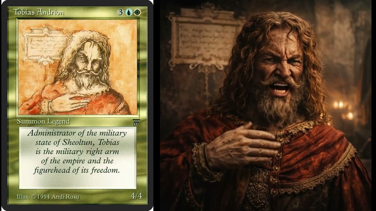 Magic the Gathering Cinematic -The Legends- Gold cards part3 #LEG #mtg #Legends