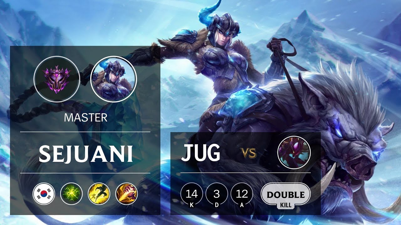 Sejuani Jungle vs Kha'Zix - KR Master Patch 9.15