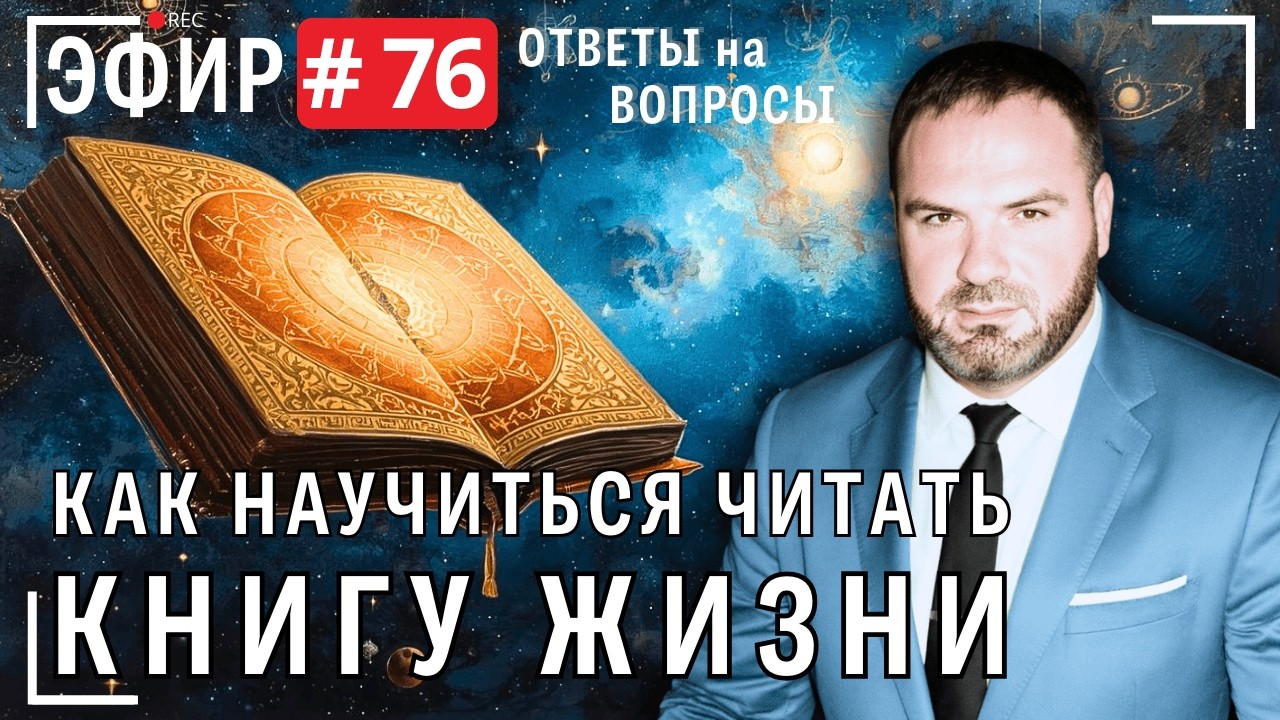 Как научиться читать книгу жизни. Прямой эфир № 76. Вопросы и ответы.