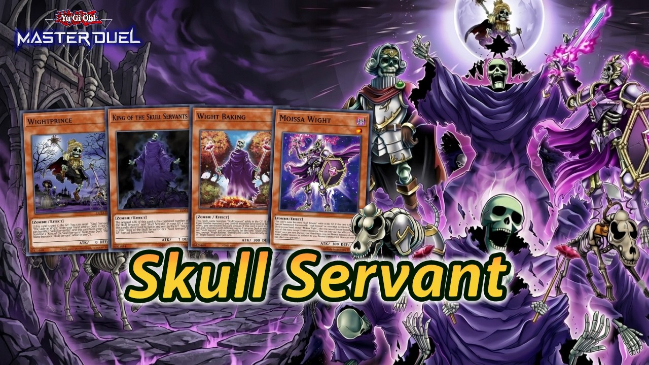 Skull Servant Deck Master Duel 2026 | Skeleton & Zombie  Swarm Strategy Mind Control Ranked Gameplay