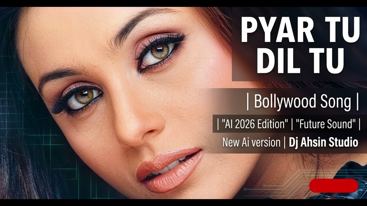 Pyaar tu Dil tu | Bollywood Song | AI 2026 Edition | Future Sound | New Ai version | Dj Ahsin Studio