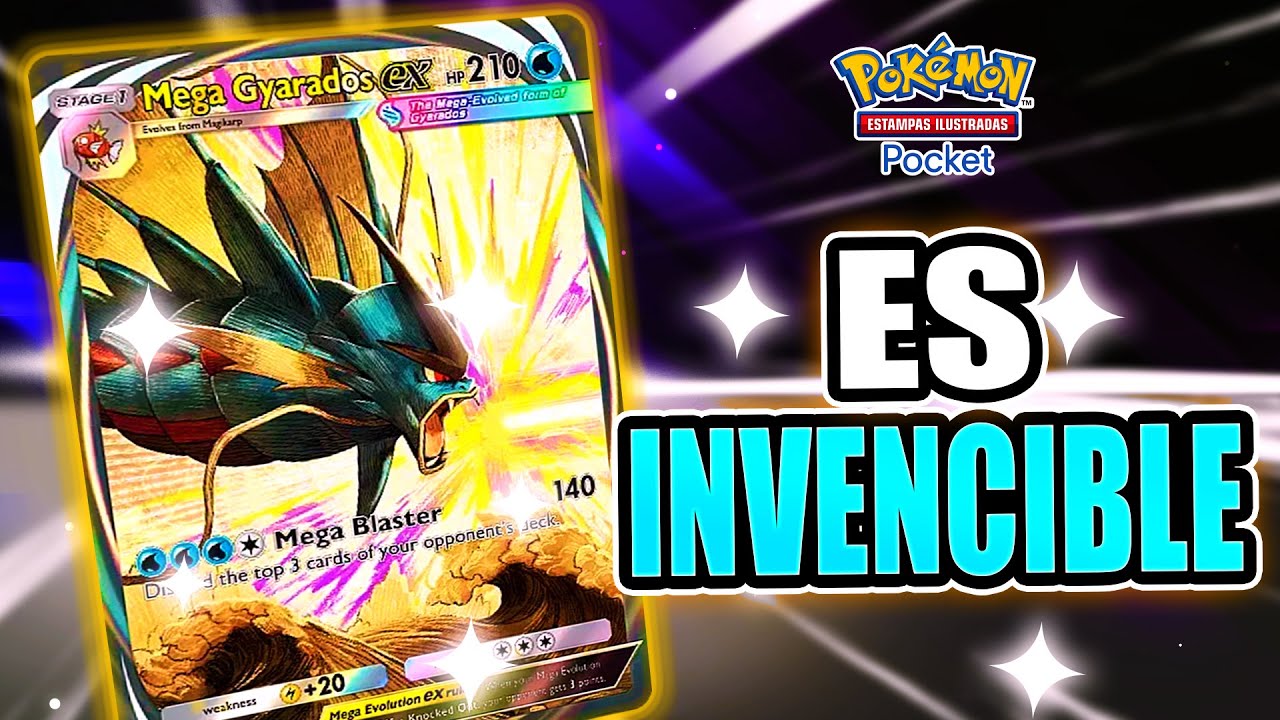 💧 ¡EL MEJOR MAZO de MEGAGYARADOS EX en Pokémon TCG Pocket! 💥 ¡DESTRUYE TODO! 😱