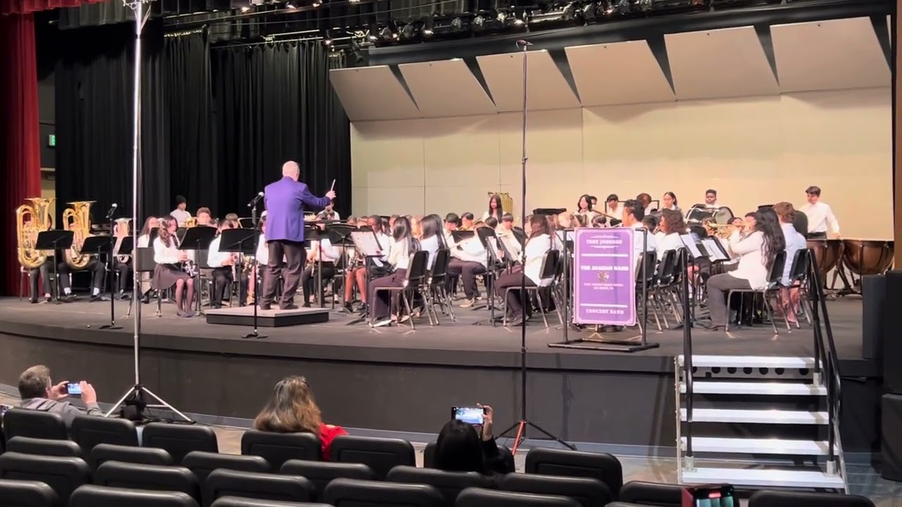 Toby Johnson Middle School Concert Band review at COHS 3.2.24