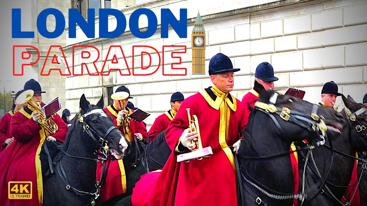 Parade In London England Horse Goes Crazy Gone Mad