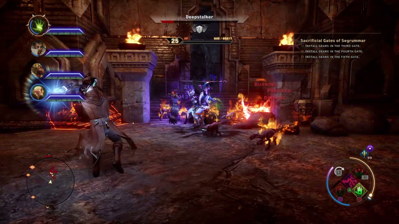 Mage Party vs. Deepstalker Horde