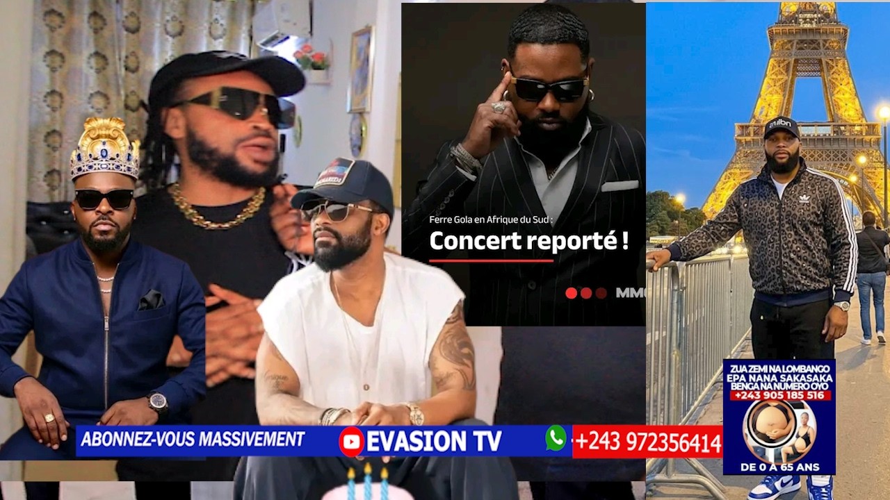 MZEE ABIMI PROPHET ANNULATION  CONCERT YA FERRE AFRIQUE DU SUD+WATA BETA YE+CHARLIE PRINCE NA PARIS