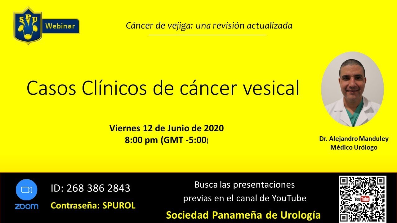 Casos clínico de cáncer vesical