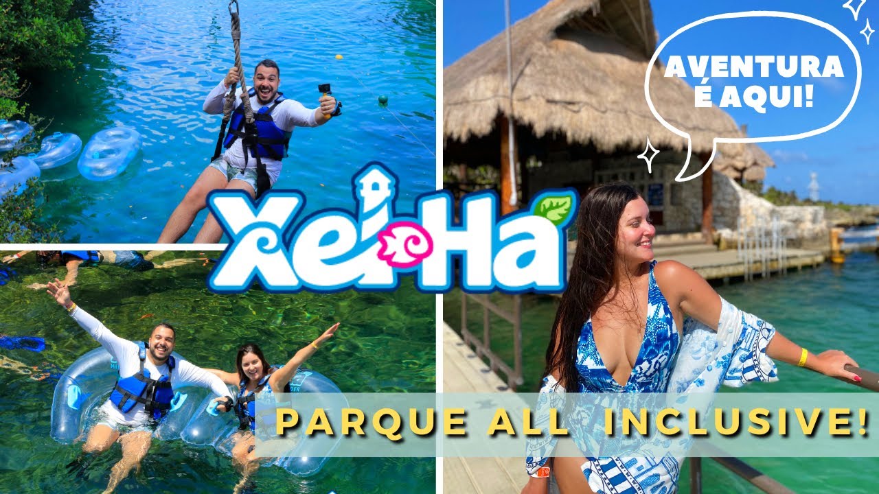 TOUR PELO MÉXICO - XÉL-HÁ - O MAIOR PARQUE AQUÁTICO NATURAL DO MUNDO
