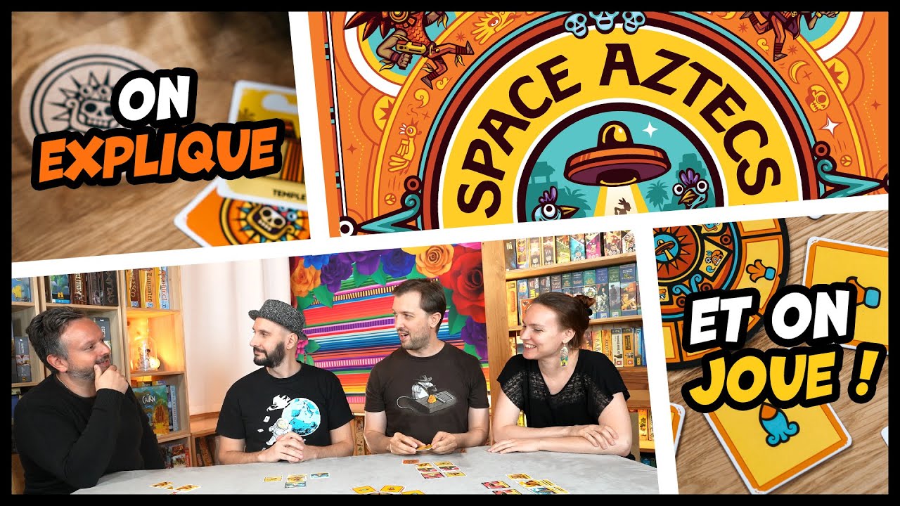 Space Aztecs, on explique et on joue