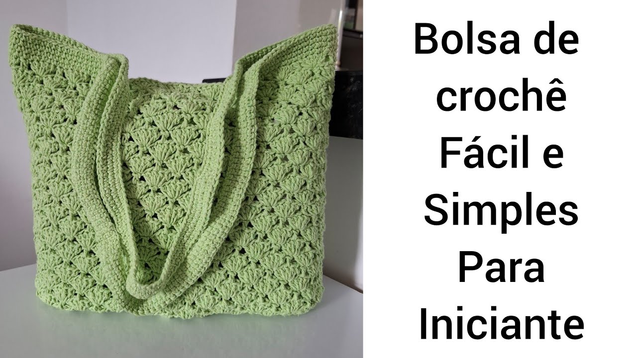 ✨️BOLSA DE CROCHÊ BARBANTE PASSO A PASSO FÁCIL E SIMPLES PARA INICIANTE