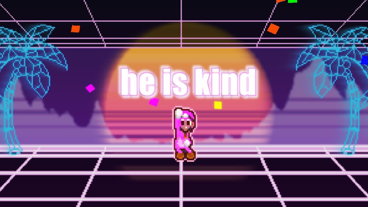 kindness luigi (but i put him in rhythm doctor)