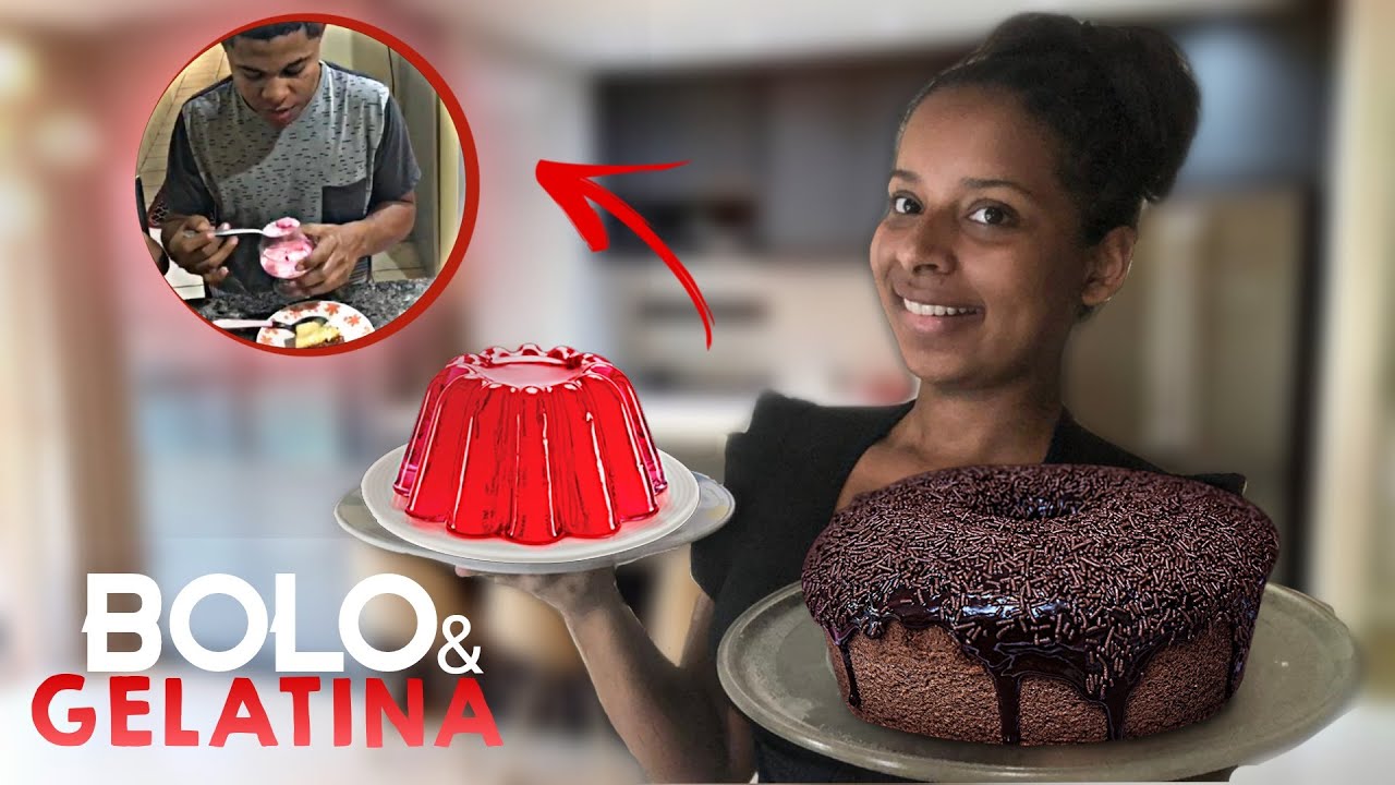 FAZENDO BOLO E GELATINA!(GOSTAR&Atilde;O?) | Ruama Alany
