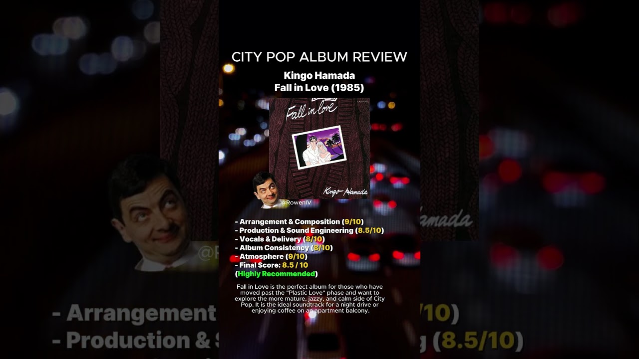 Review & Rating: Kingo Hamada – Fall in Love (1985) 